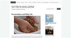 Desktop Screenshot of notechmagazine.com